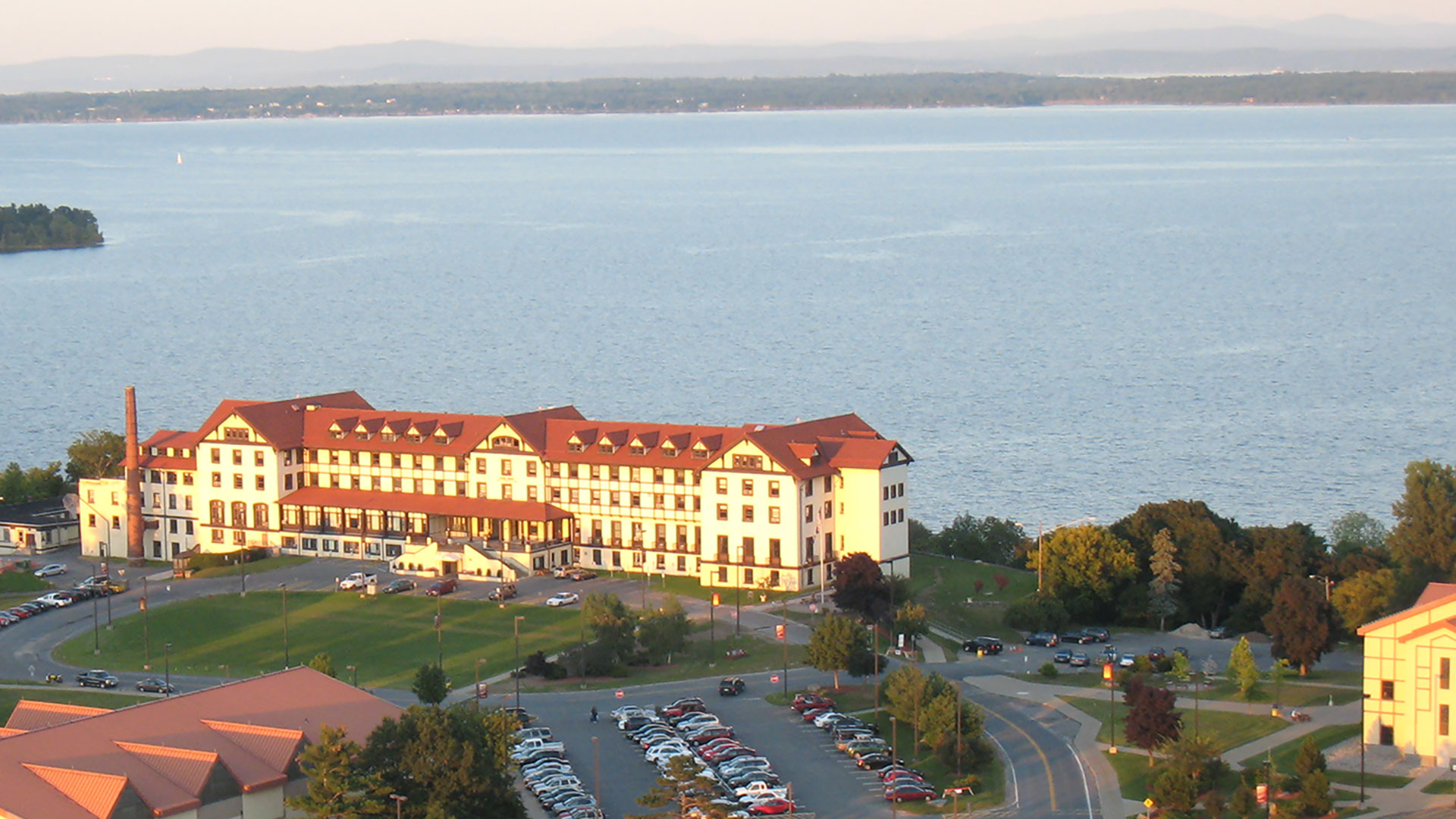 View of Moore Building