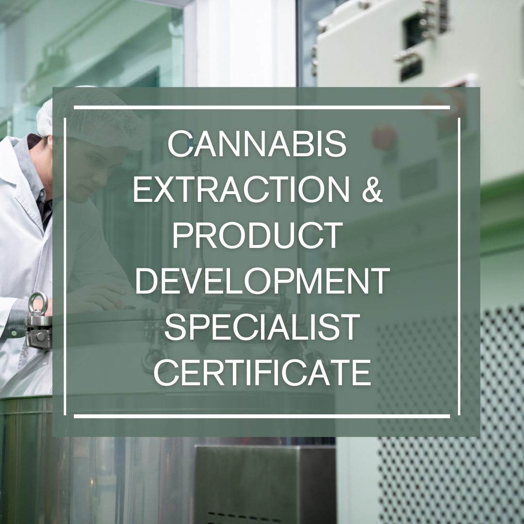 Cannabis Extraction and  Product Development Specialist Certificate square